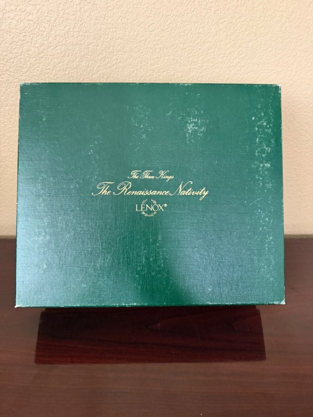 Lenox Renaissance Nativity Three Kings EMPTY BOX ONLY No Figurines 1991